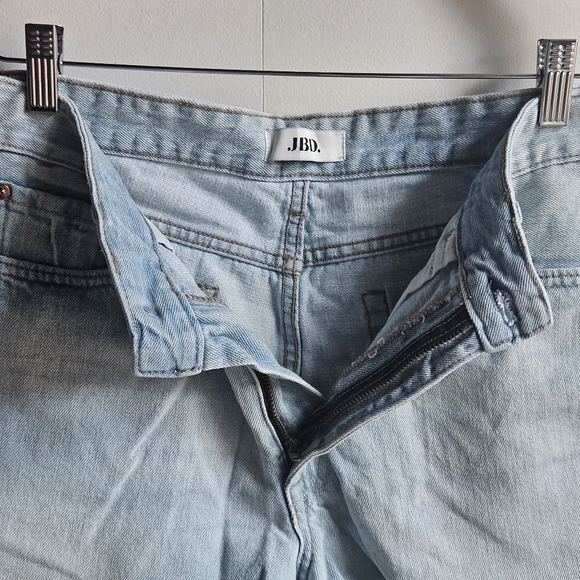 JBD High-Rise Light Wash Denim Shorts in Women's L - Picture 8 of 16